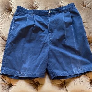 Tommy Hilfiger Deep Blue Flat Front Shorts